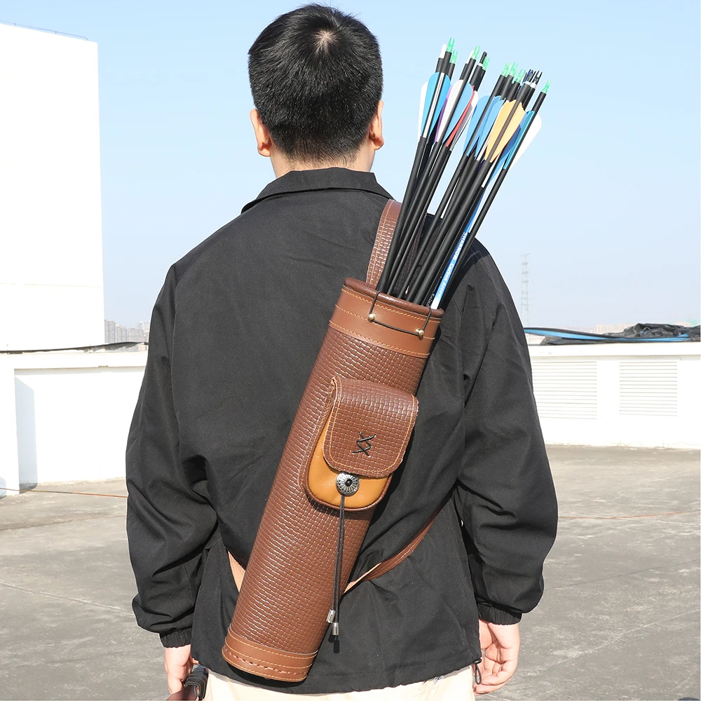 Quiver Arrow Back - Bolsa de Ombro para Arqueria em