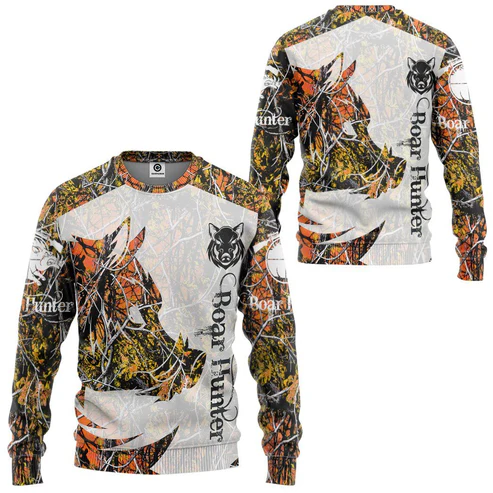 Wildman Hunting & Outdoor - Camuflagem caça animal javali selvagem camiseta
