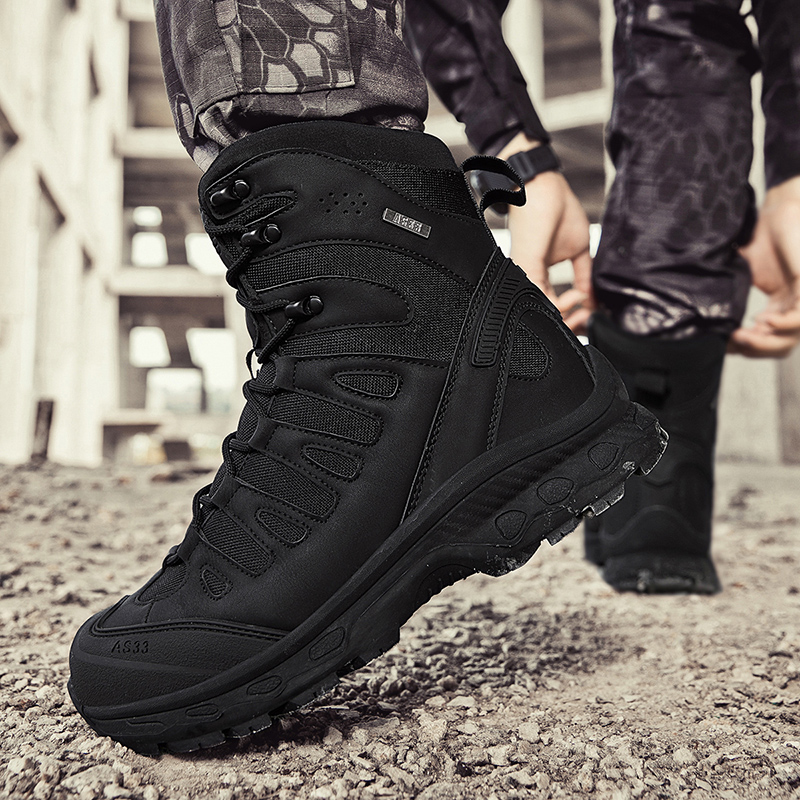 Hunting Outdoor Brands - Novos homens botas táticas marca militar