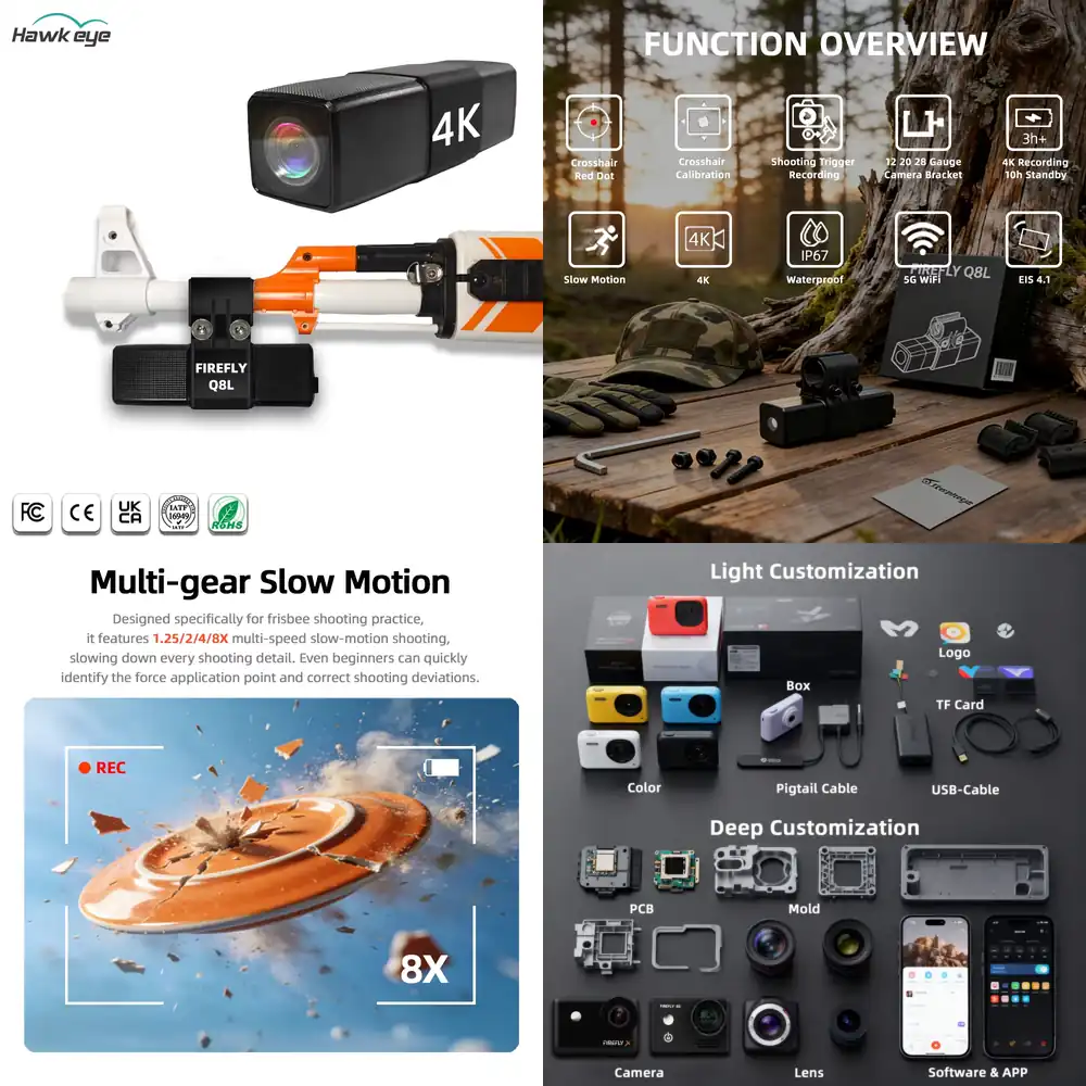 Outdoor Hunting Camera Wireless - Câmera de Caça OEM 4K Firefly