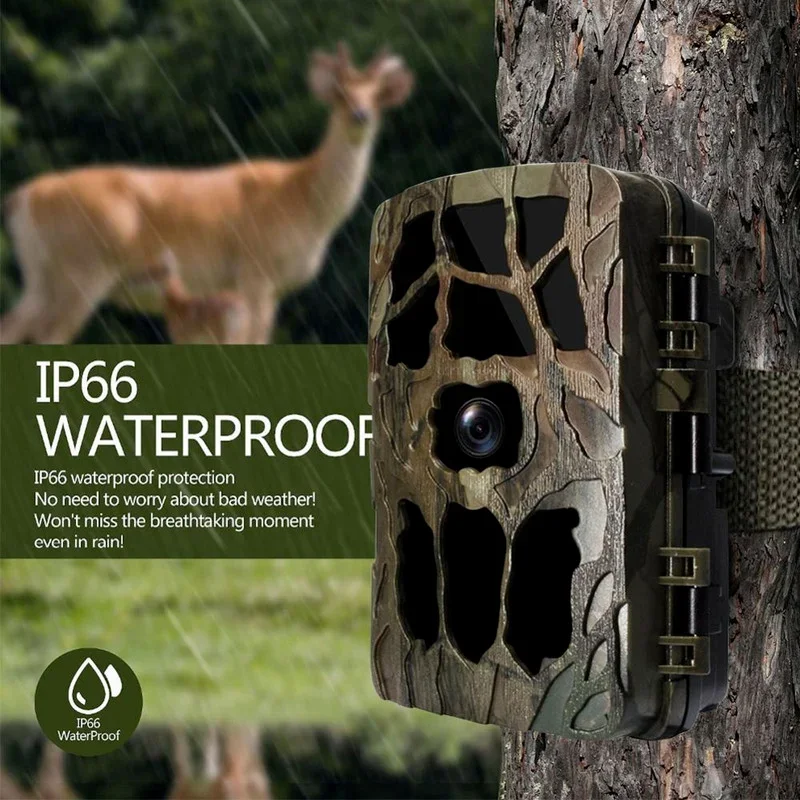 Outdoor Hunting Camera Wireless - H982 IP66 à prova d'água 4K