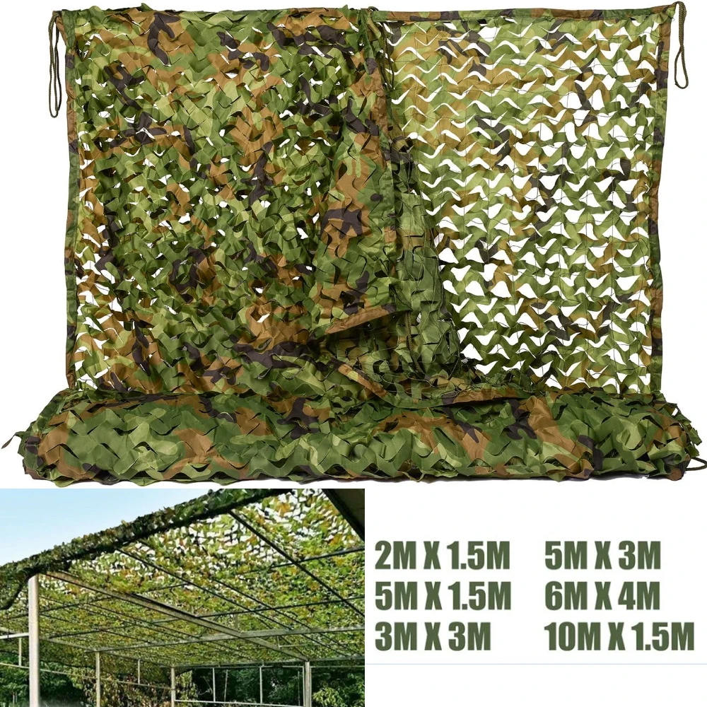 Outdoor Hunting Tent - Rede de camuflagem da floresta, rede