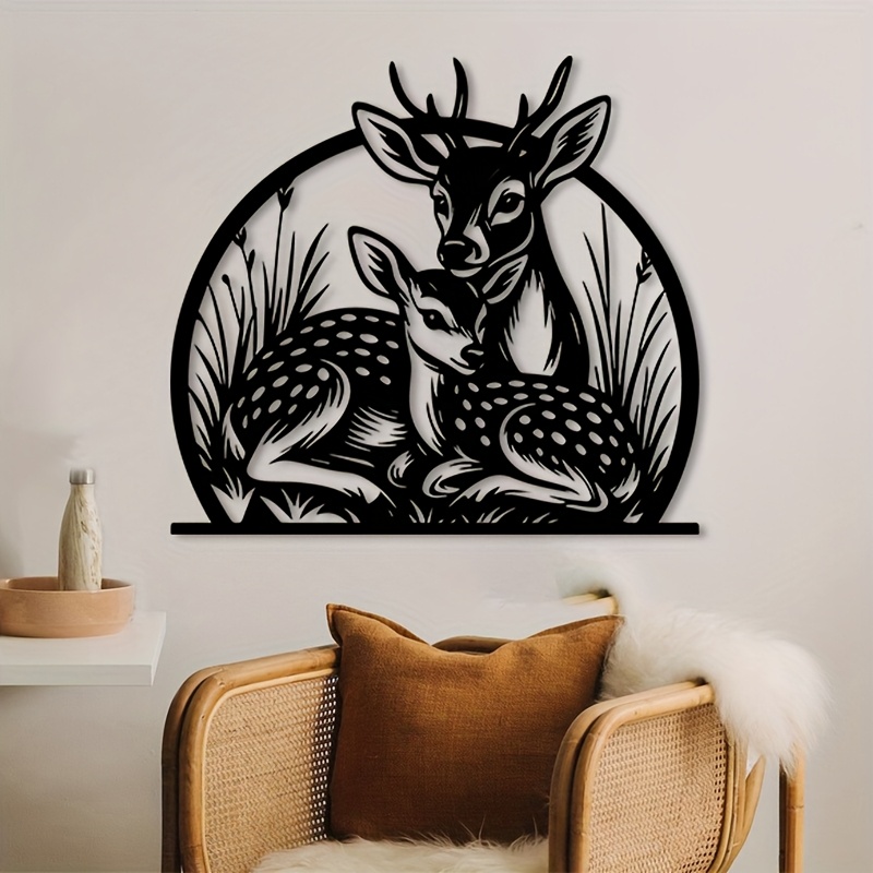 Hunting Outdoor Brands - Escultura de Parede de Cervo em
