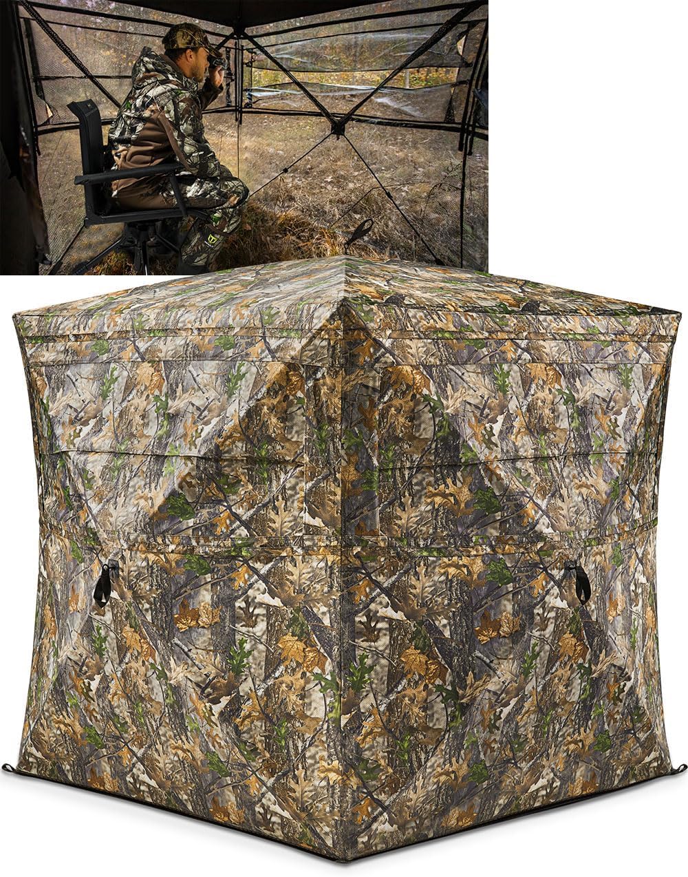 Outdoor Hunting Blinds - Tenda cega transparente portátil de tecido