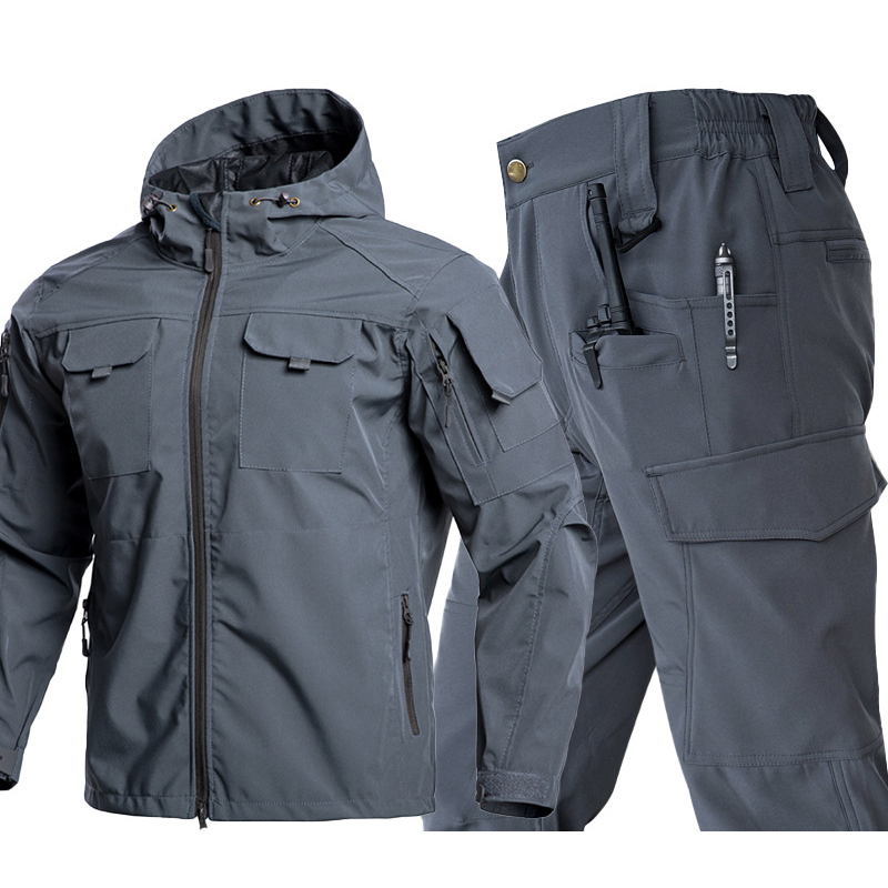 Outdoor Hunting Coat - Primavera outono dos homens conjuntos táticos