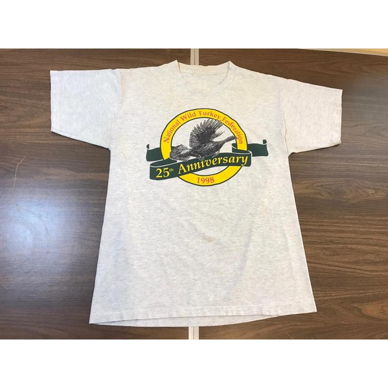 Wildman Hunting & Outdoor - Camiseta Vintage dos Anos 90 da