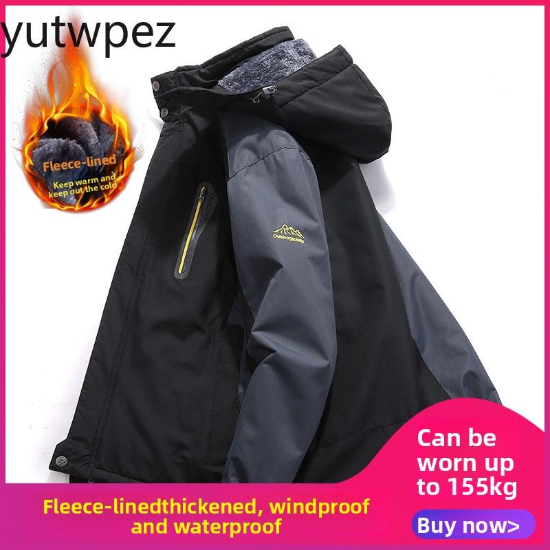 Outdoor Hunting Coat - Jaqueta de Inverno Masculina Grossa e