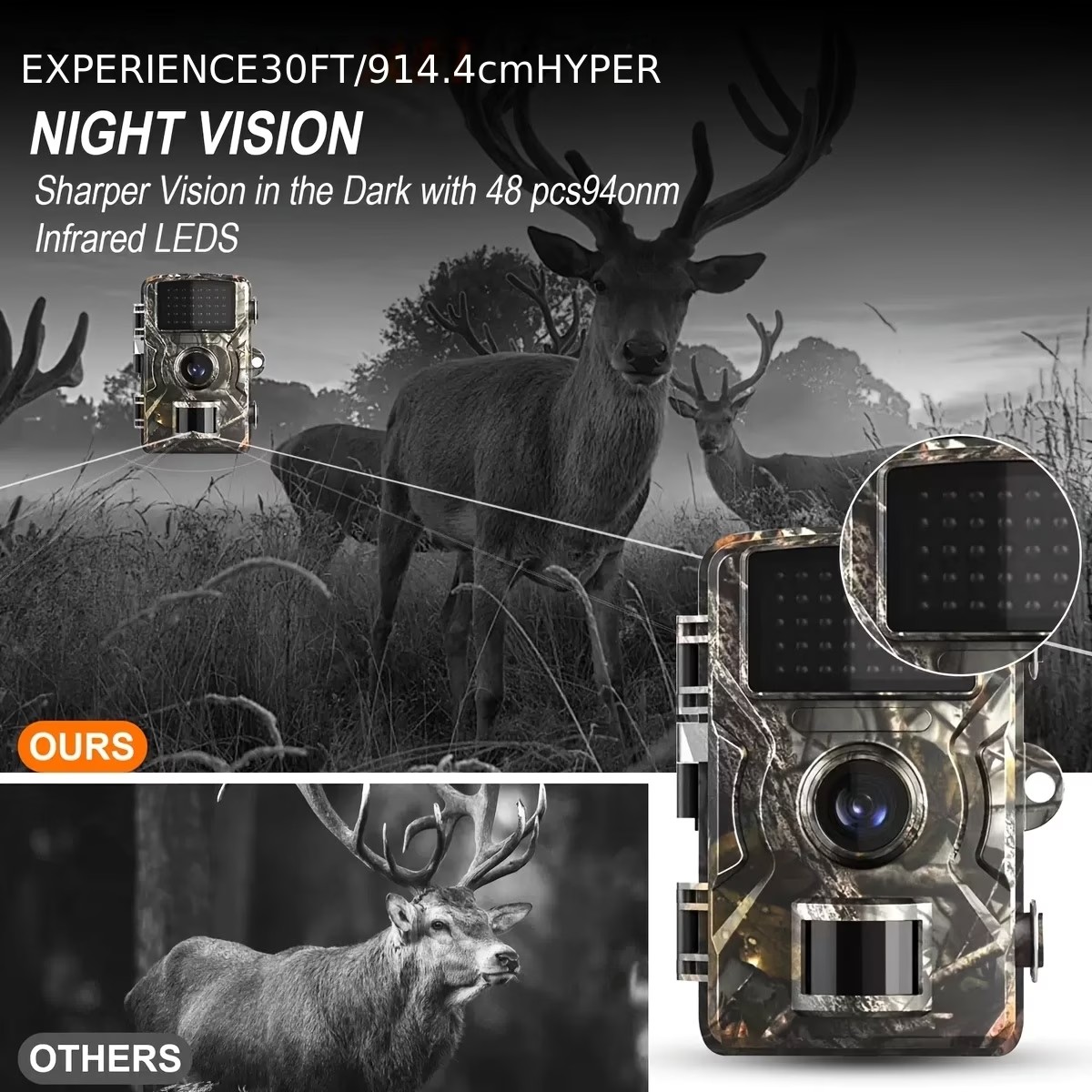 Câmera de trilha para caça ao  - Outdoor Hunting Camera Wireless avaliação e preço