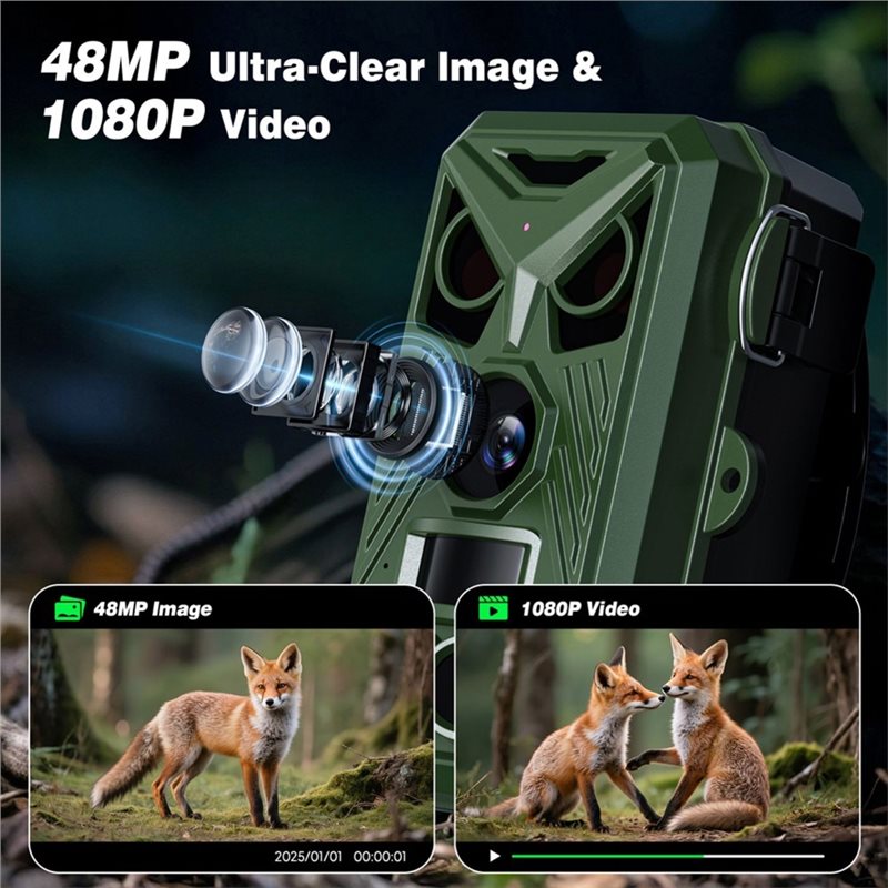 Câmera de Caça e Monitoramento - Trail Camera Infrared avaliação e preço