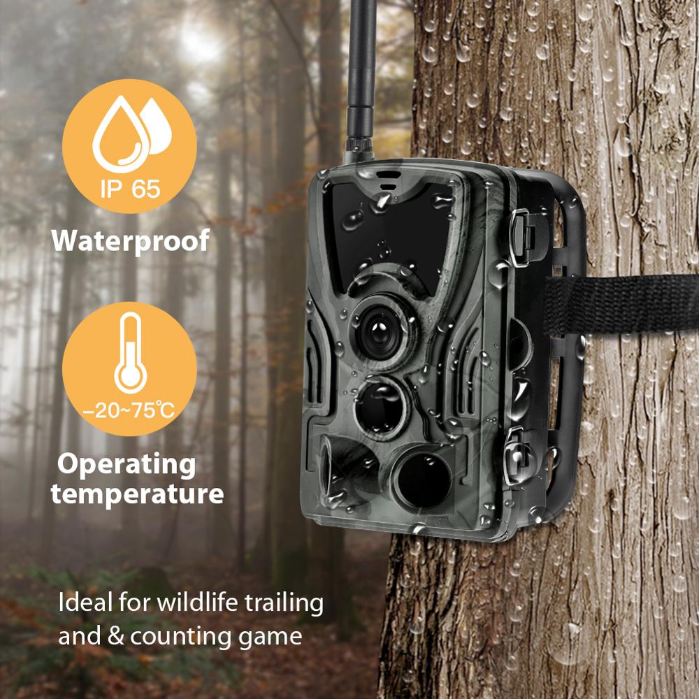 Ao ar livre 4g hd 1080p ftp sm - Outdoor Hunting Camera Wireless avaliação e preço