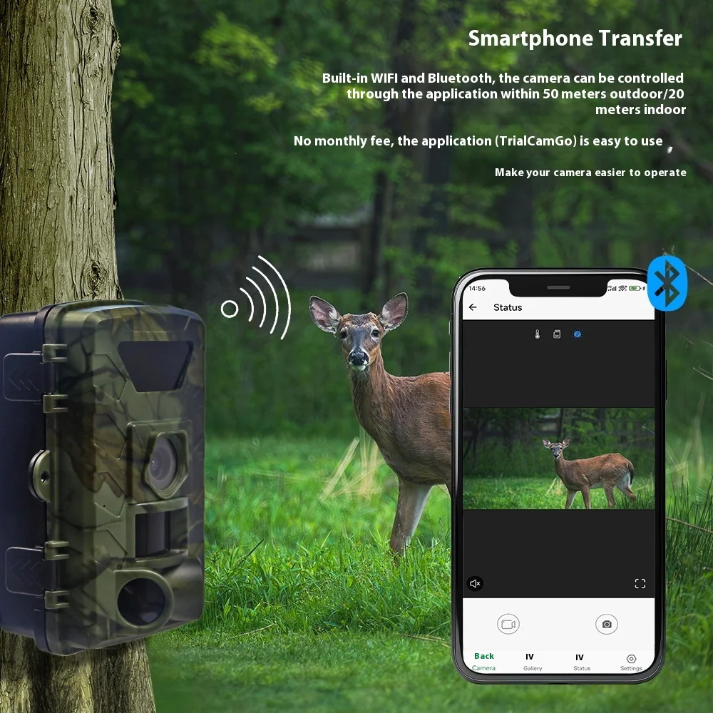 Câmera de trilha WiFi PR803W 8 - Trail Camera Infrared avaliação e preço