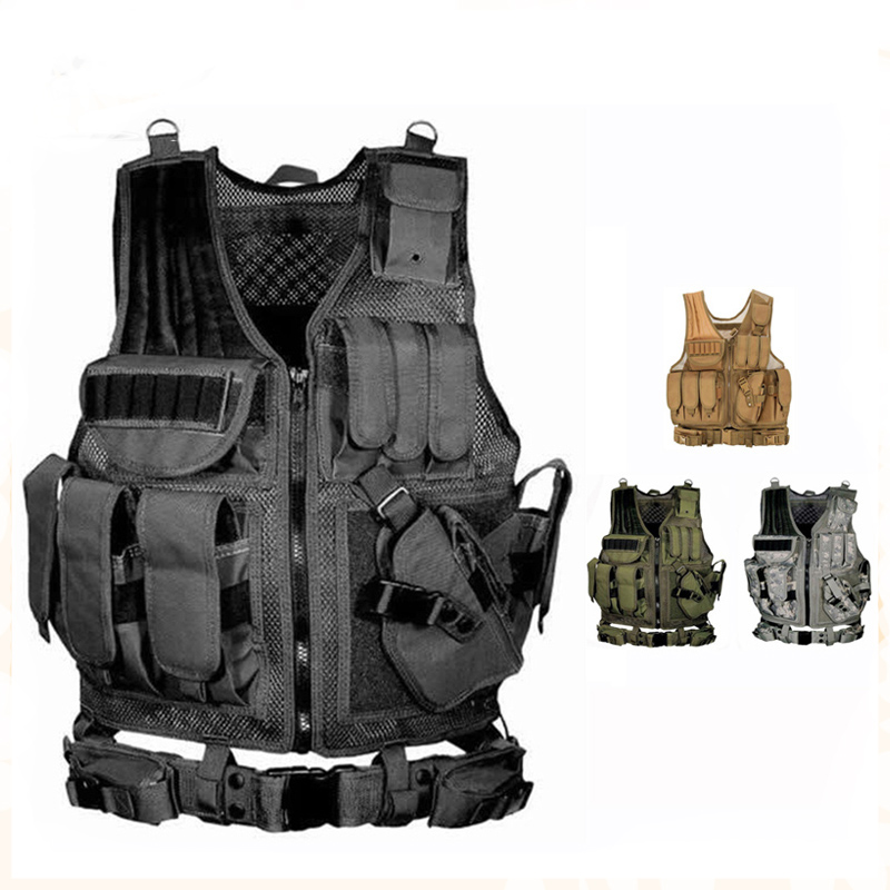 Colete Tático Ajustável Molle  - Outdoor Hunting Coat avaliação e preço