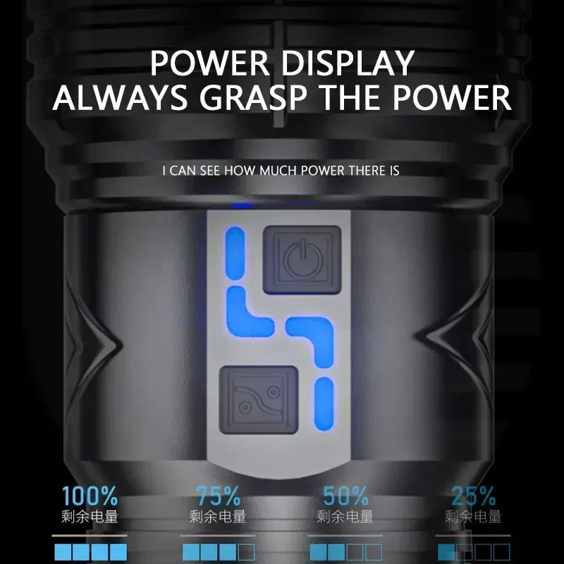 Lanterna LED Super Brilhante 9 - Tactical Flashlight Rechargeable avaliação e preço