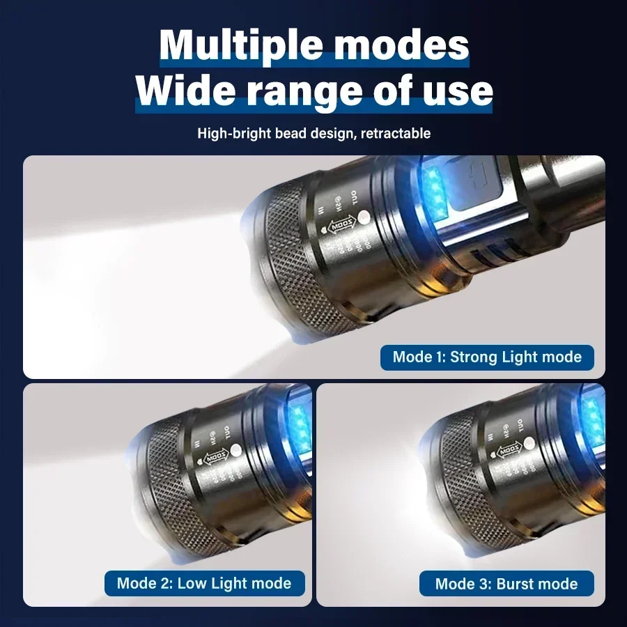 Ultra brilhante lanterna led t - Tactical Flashlight Rechargeable avaliação e preço