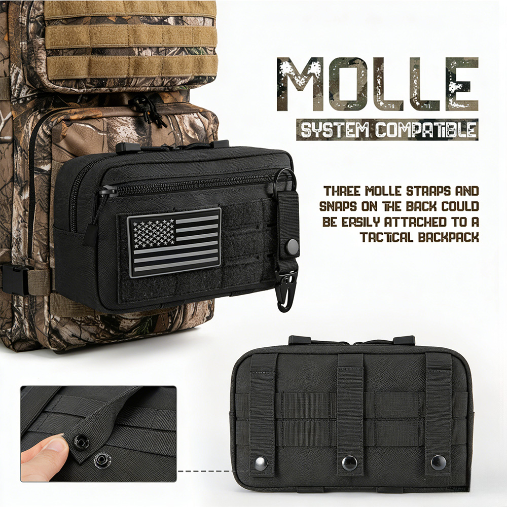 Bolsa tática molle edc para pr - Outdoor Hunting Kit avaliação e preço