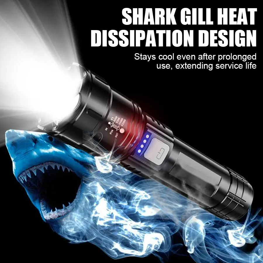 Lanterna LED P50 de Alta Potên - Tactical Flashlight Rechargeable avaliação e preço