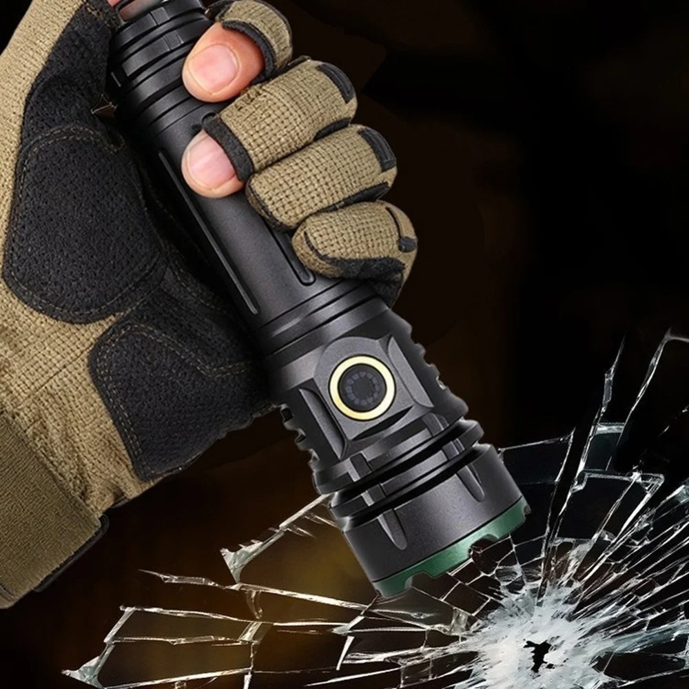 Lanterna LED Super Brilhante d - Tactical Flashlight Rechargeable avaliação e preço
