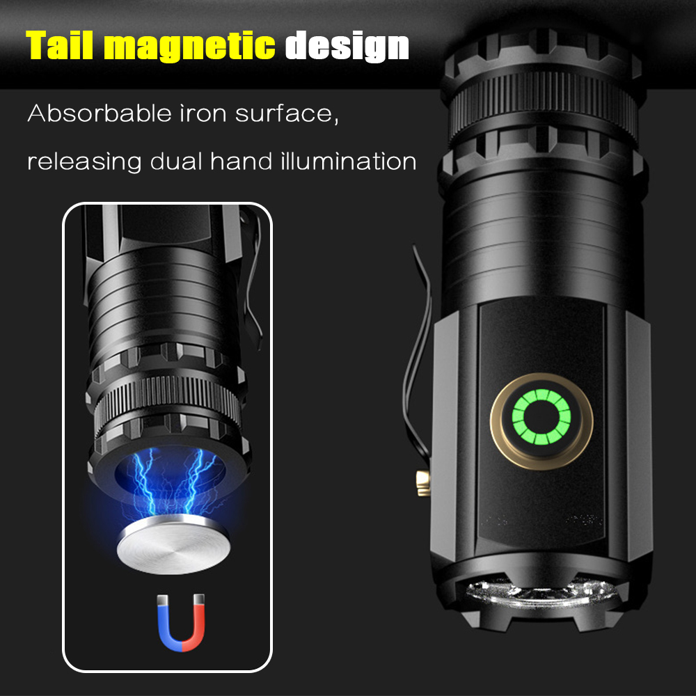 Lanterna Mini LED Portátil e P - Tactical Flashlight Rechargeable avaliação e preço