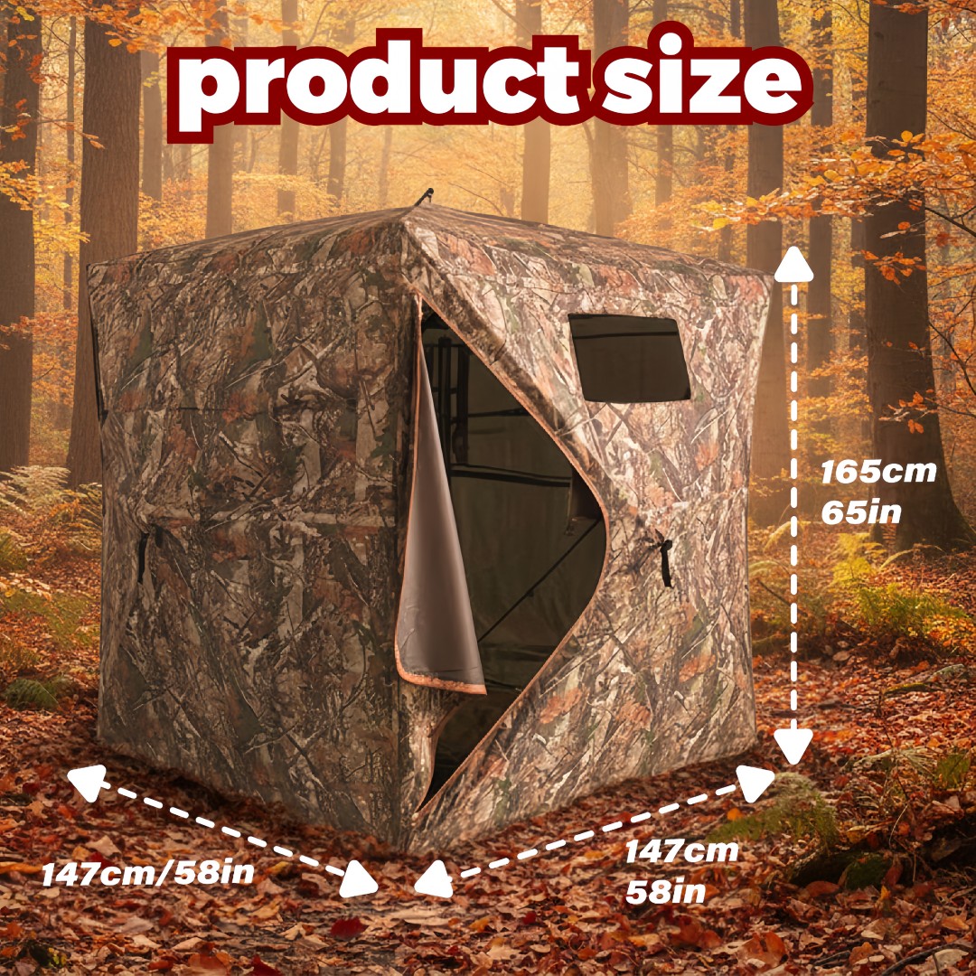 Abrigo de Caça Camuflado Pop-U - Outdoor Hunting Blinds avaliação e preço