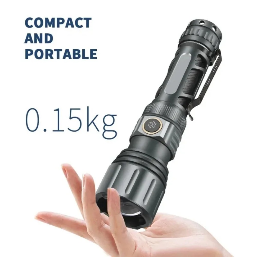 Lanterna Super Brilhante Portá - Tactical Flashlight Rechargeable avaliação e preço