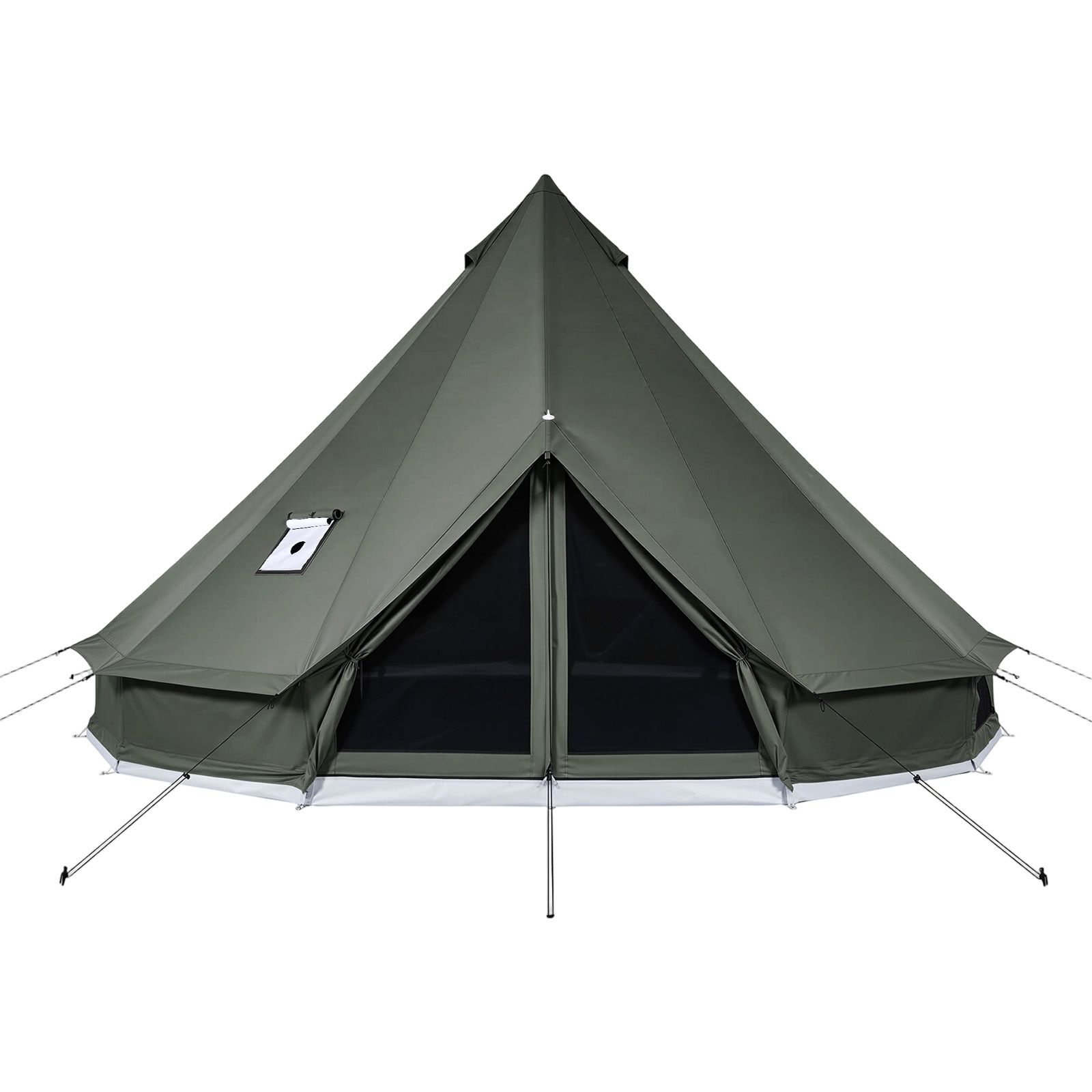 Tenda Sino de Lona, Tenda Yurt - Outdoor Hunting Tent avaliação e preço