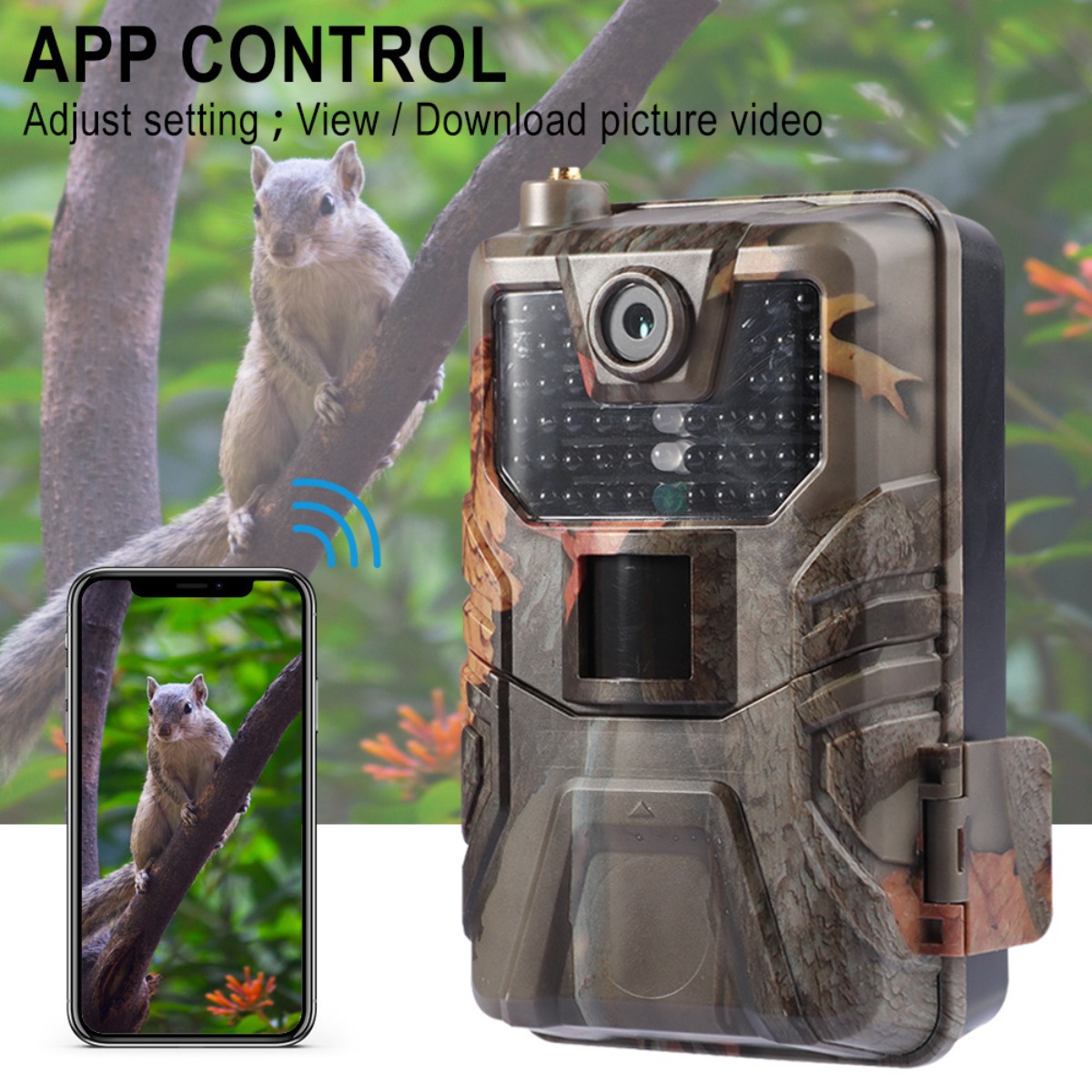 Câmera de Caça 4K para Exterio - Outdoor Hunting Camera Wireless avaliação e preço